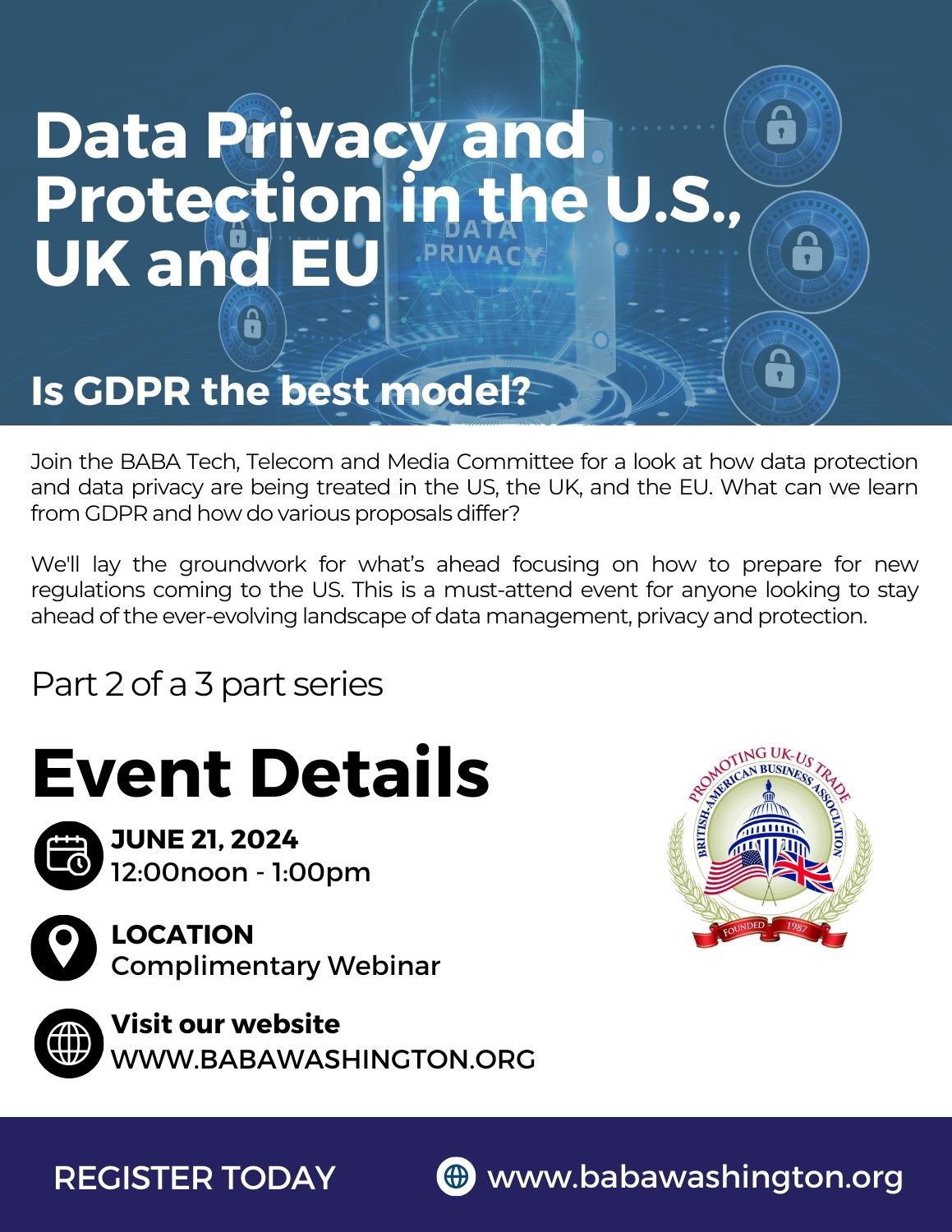 Data privacy event p1