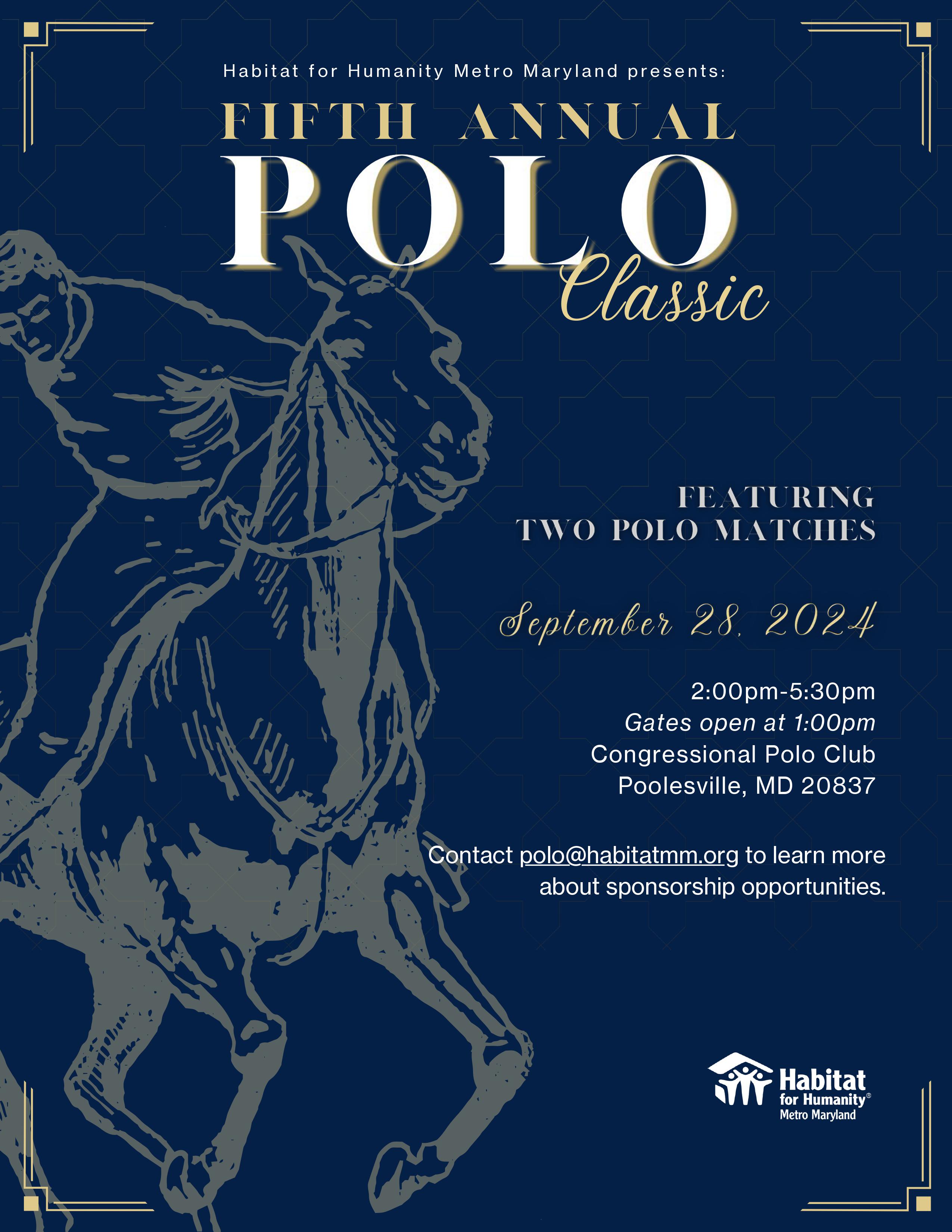 HFHMM Polo 2024 Sponsorship Packet pages 1