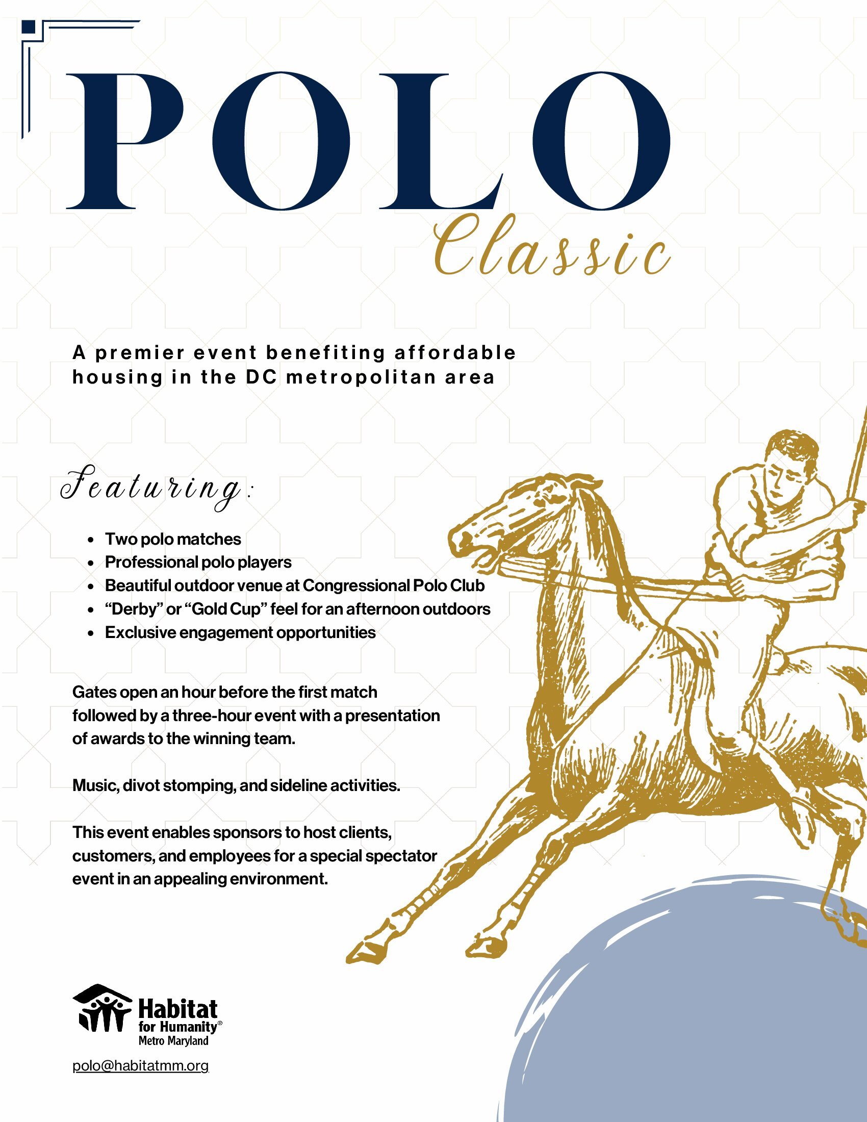 HFHMM Polo 2024 Sponsorship Packet pages 2